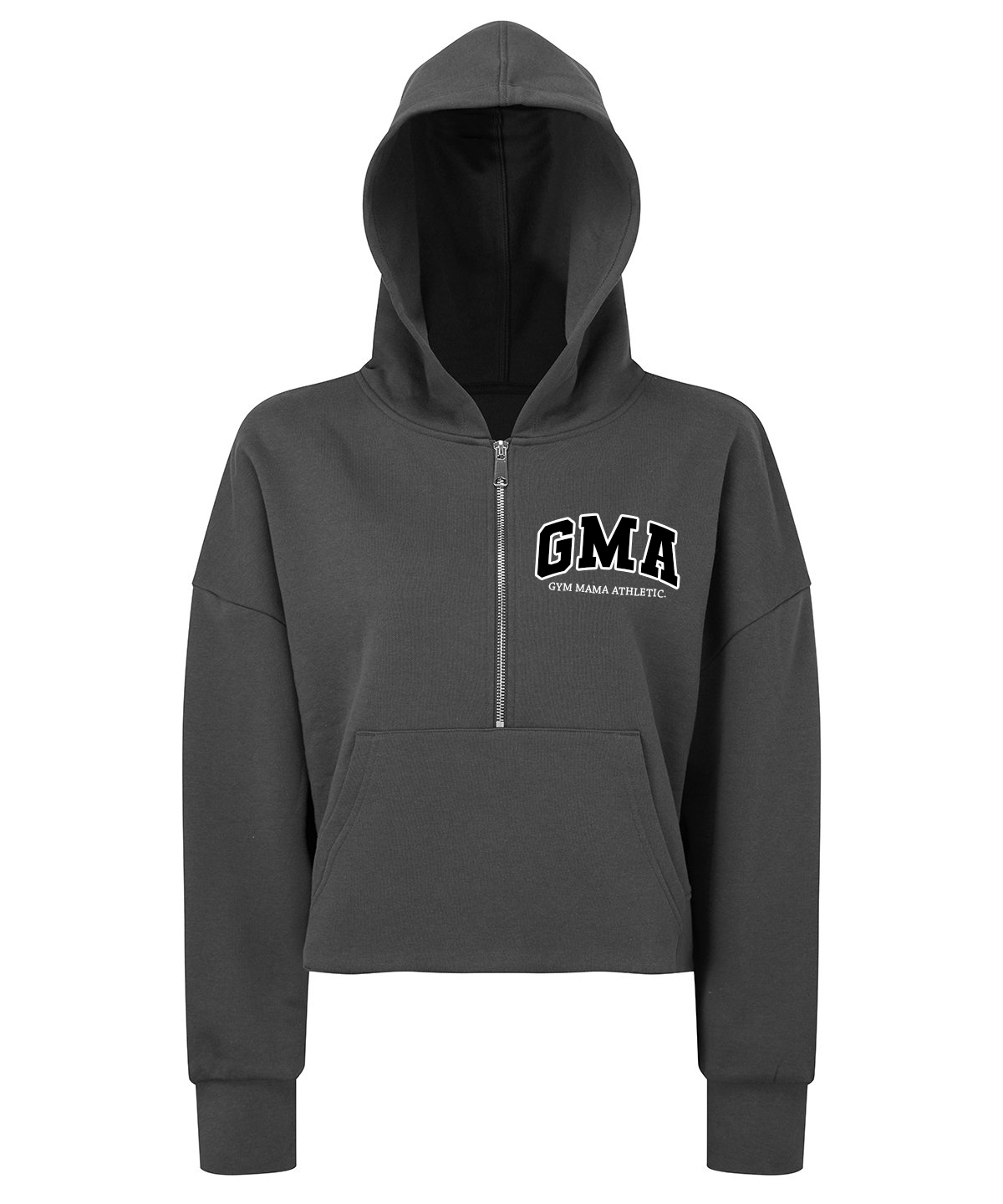 Gym Mama Athletic Varsity Half Zip Hoody