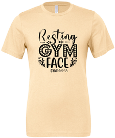 Gym Mama Resting Gym Face T-Shirt